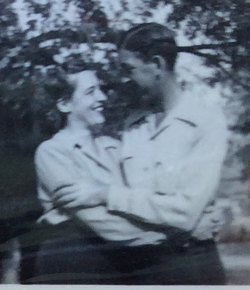 Ruth and C.H. Haug at Warner Hot Springs 1945